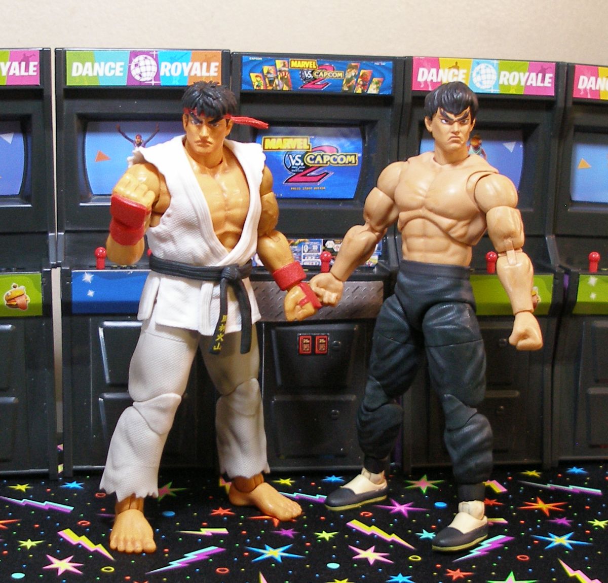 Transformers X Street Fighter II Figures Revealed: Ryu vs M. Bison