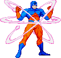 the Atom (Ray Palmer): old Capcom Spider-Man-based edit