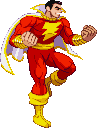 Captain Marvel: (scratch-made 2020, unique variation of Taito Superman's 'battle hover' pose)