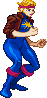 Dazzler: 2016, Konami arcade fight stance Dazzler: 2016, Konami arcade fight stance
