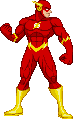 Flash (Wally West): scratch-made, Justice League Task Force SNES win pose