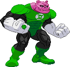 Green Lantern - Kilowog: 2021, fight stance