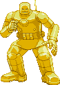 Iron Man: 2020, scratch-made, model 1 gold, Tales of Suspense 39 cover pose Iron Man: 2020, scratch-made, model 1 gold, Tales of Suspense 39 cover pose