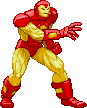 Iron Man: 2021, scratch-made, Neo-classic, Captain America and the Avengers fight stance pose Iron Man: 2021, scratch-made, Neo-classic, Captain America and the Avengers fight stance pose