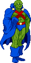 Martian Manhunter: 2016, B.Timm JL lineup pose Martian Manhunter: 2016, B.Timm JL lineup pose
