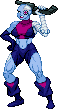 Nebula: (from scratch) 90s cyborg, MSH War of the Gems stance