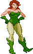 Poison Ivy: scratch made, Batman 181 cover pose Poison Ivy: scratch made, Batman 181 cover pose