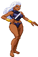 Storm: 2024, Konami arcade idle pose, Uncanny X-Men #170 Storm: 2024, Konami arcade idle pose, Uncanny X-Men #170