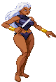 Storm: 2024, Konami arcade idle pose, Uncanny X-Men #170