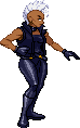 Storm: 2016, Konami arcade pose, with weapon