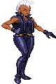 Storm: 2024, Konami arcade idle pose, 'punk' outfit Storm: 2024, Konami arcade idle pose, 'punk' outfit