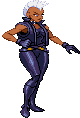 Storm: 2024, Konami arcade idle pose, 'punk' outfit