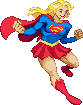Supergirl: 2016, pose based on Bruce Timm artwork Supergirl: 2016, pose based on Bruce Timm artwork