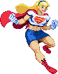Supergirl: 2016, pose based on Bruce Timm artwork Supergirl: 2016, pose based on Bruce Timm artwork