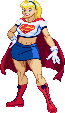 Supergirl: 2016, pose based on BoB Oskner artwork