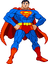 Superman: Akimbo stand, scratch-made Superman: Akimbo stand, scratch-made