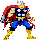 Thor: 2015 scratch-made, MvC3 stance, classic outfit