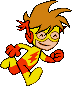 Kid Flash: scratch-made, Tiny Titans #1 cover run Kid Flash: scratch-made, Tiny Titans #1 cover run