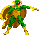 the Vision: (base: Cyclops) Avengers 57 cover, head 2 the Vision: (base: Cyclops) Avengers 57 cover, head 2