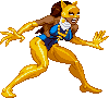 Vixen: 2023 scratch-made, alt. angle based on pose from her first appearance