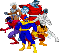 X-Men NES: 2014 (base: all from Capcom games except for Nightcrawler, who was scratch-made) Uncanny X-Men NES uniforms X-Men NES: 2014 (base: all from Capcom games except for Nightcrawler, who was scratch-made) Uncanny X-Men NES uniforms