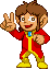 Alex Kidd: stand, Enchanted Castle outfit