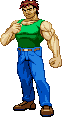 Ryu: old guesswork pose based on the small ending portrait