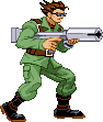 Radd Spencer: 2025 scratch-made sprite, NES idle stand pose, but with items mirrored Radd Spencer: 2025 scratch-made sprite, NES idle stand pose, but with items mirrored