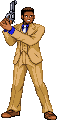 Raymond Broady: scratch-sprited select screen pose, head forward