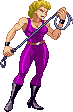 Linda: 2021, Double Dragon arcade look