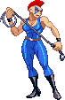 Linda: 2021, Double Dragon II blue