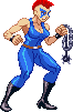 Linda: 2021, Double Dragon II blue