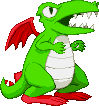 Fygar: scratch-made sprite