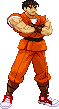 Guy: scratch-made, 2018 and improved 2020, Final Fight - arms crossed Guy: scratch-made, 2018 and improved 2020, Final Fight - arms crossed