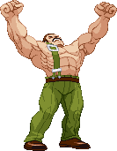 Haggar: 2019, pose based on official art