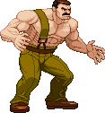 Mike Haggar: Final Fight stance Mike Haggar: Final Fight stance