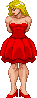 Jessica Haggar: 2019 scratch-made TV kidnapped, red dress Jessica Haggar: 2019 scratch-made TV kidnapped, red dress