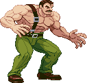 Mike Haggar: 2021, Final Fight stance Mike Haggar: 2021, Final Fight stance