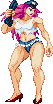 Poison: scratch-made, Street Fighter V stance, Final Fight with blue shorts Poison: scratch-made, Street Fighter V stance, Final Fight with blue shorts