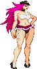 Poison: scratch-made, USF4 stance, Final Fight outfit Poison: scratch-made, USF4 stance, Final Fight outfit