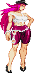 Poison: scratch-made, USF4 stance, Final Fight CD outfit Poison: scratch-made, USF4 stance, Final Fight CD outfit
