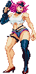 Poison: scratch-made, Street Fighter V stance, SFV outfit