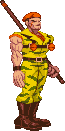 Rolento: 2019 updated December 2024, scratch-made F.Fight, pose partially based on SFA2 art Rolento: 2019 updated December 2024, scratch-made F.Fight, pose partially based on SFA2 art