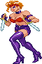 Eliza (FF2 Japan): 2023, idle pose inspired by an FF2 walk frame