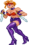 Eliza (FF2 Japan): 2023, idle pose inspired by an FF2 walk frame Eliza (FF2 Japan): 2023, idle pose inspired by an FF2 walk frame