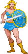 Thyra: 2014 scratch-made, NES pose