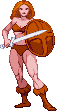 Thyra: 2014 scratch-made, NES pose
