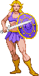 Thyra: 2014 scratch-made, NES pose