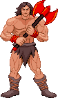 Thor: 2014 scratch-made, NES pose