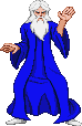 Merlin: 2014 scratch-made, Gauntlet II title screen pose